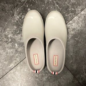 Hunter Rain Clogs Grey